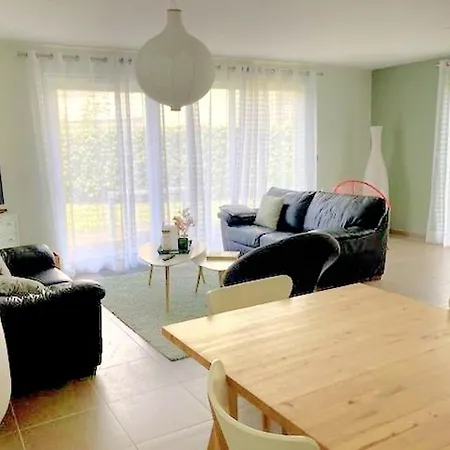 Moderne 3 Avec Jardin, Wifi Et Parking, Proche - Fr-1-675-44 * ヴィムルー